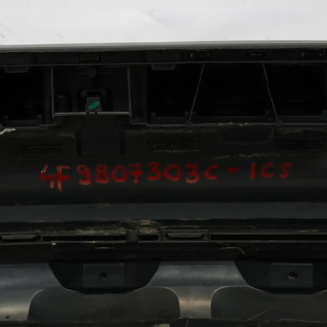 Bumper PDC Trim Panel Ice Silver Metallic X7W to Audi A6 C6 Allroad Rear with Part number 4F9807303C Audi A6 C6 Allroad Rear Bumper PDC Trim Panel Ice Silver Metallic X7W - SKU 4F9807303C-ICS - Part number 4F9807303C