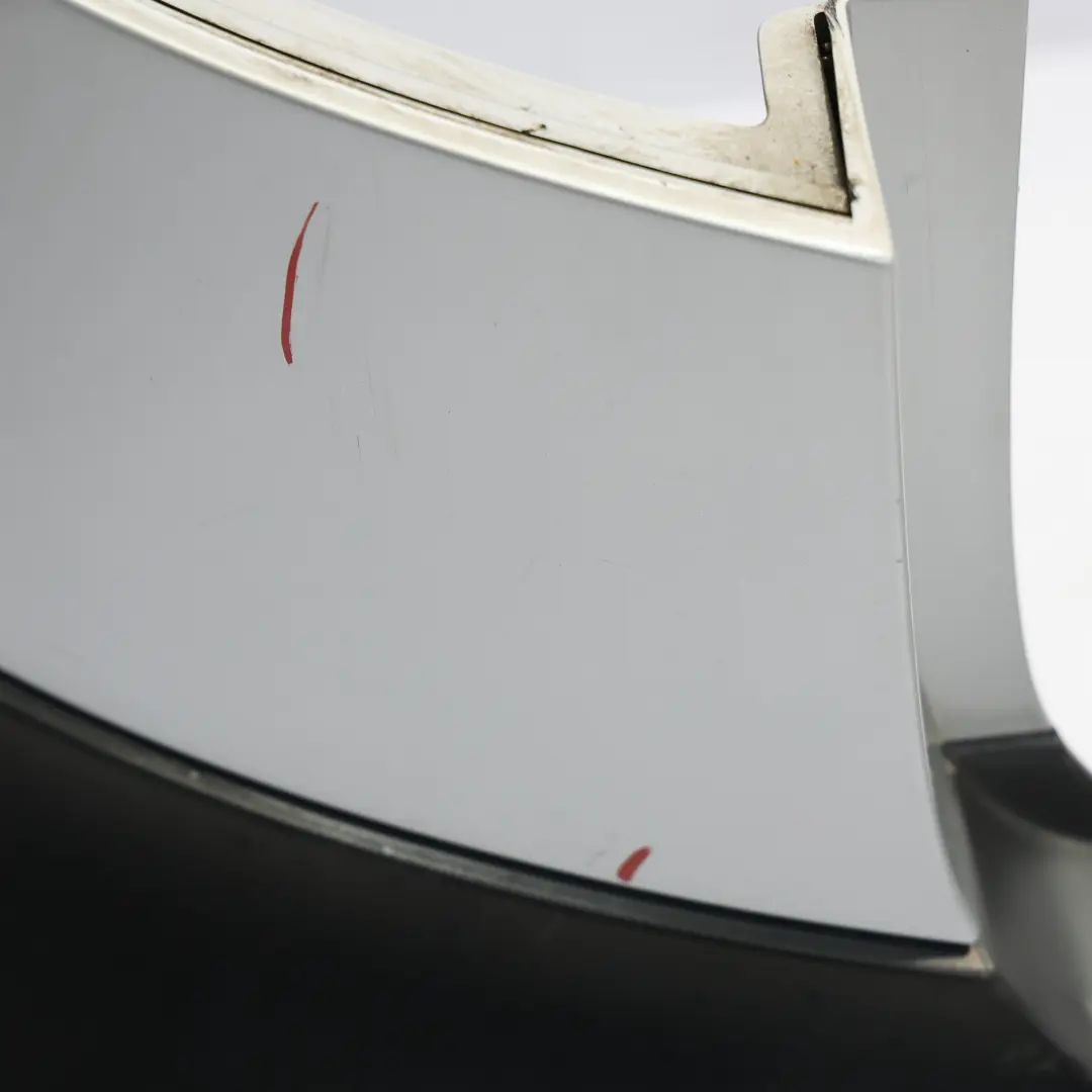 Bumper PDC Trim Panel Ice Silver Metallic X7W to Audi A6 C6 Allroad Rear with Part number 4F9807303C Audi A6 C6 Allroad Rear Bumper PDC Trim Panel Ice Silver Metallic X7W - SKU 4F9807303C-ICS - Part number 4F9807303C