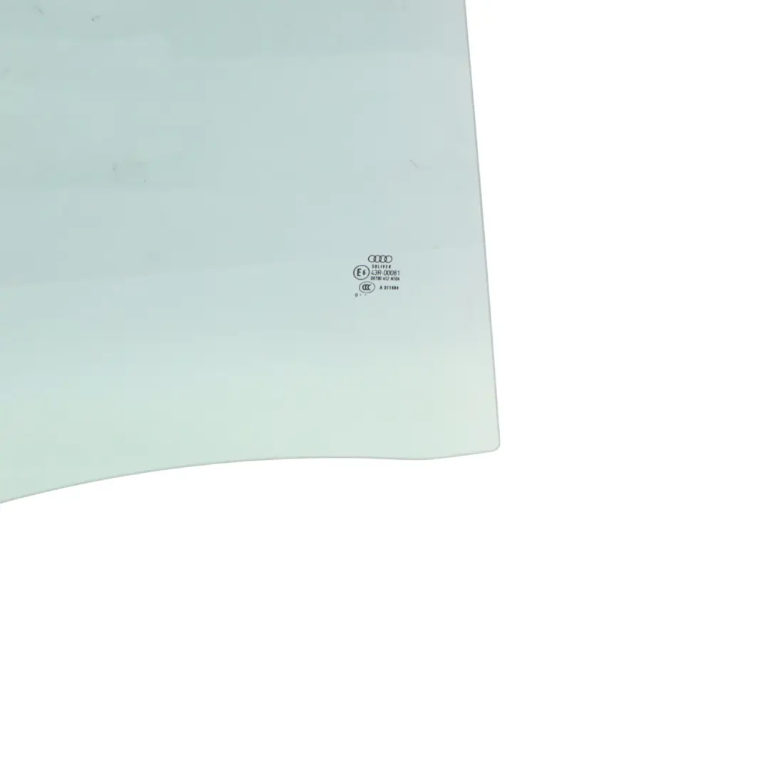 Audi A6 C6 Avant Rear Door Window Glass Green AS2 Right O/S - SKU 4F9845206 - Part number 4F9845206