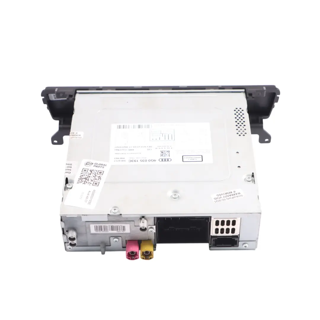 Odtwarzacz CD Radio Stereo Jednostka Główna MMI NAVI do Audi A6 C7 o numerze 4G0035193C Audi A6 C7 Odtwarzacz CD Radio Stereo Jednostka Główna MMI NAVI - SKU 4G0035193C - Numer Części 4G0035193C
