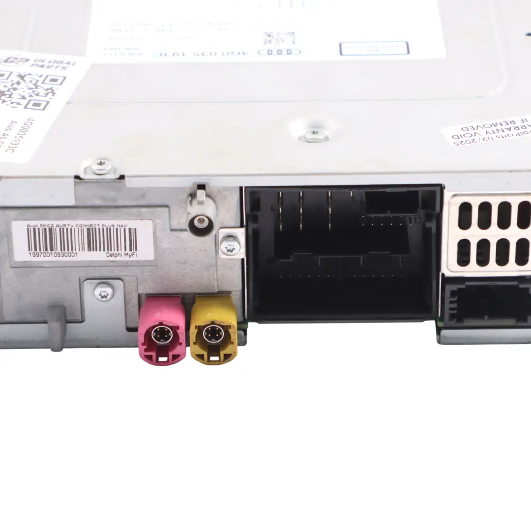 Audi A6 C7 Lettore CD Radio Stereo Unità Principale - SKU 4G0035193C - Numero di parte 4G0035193C