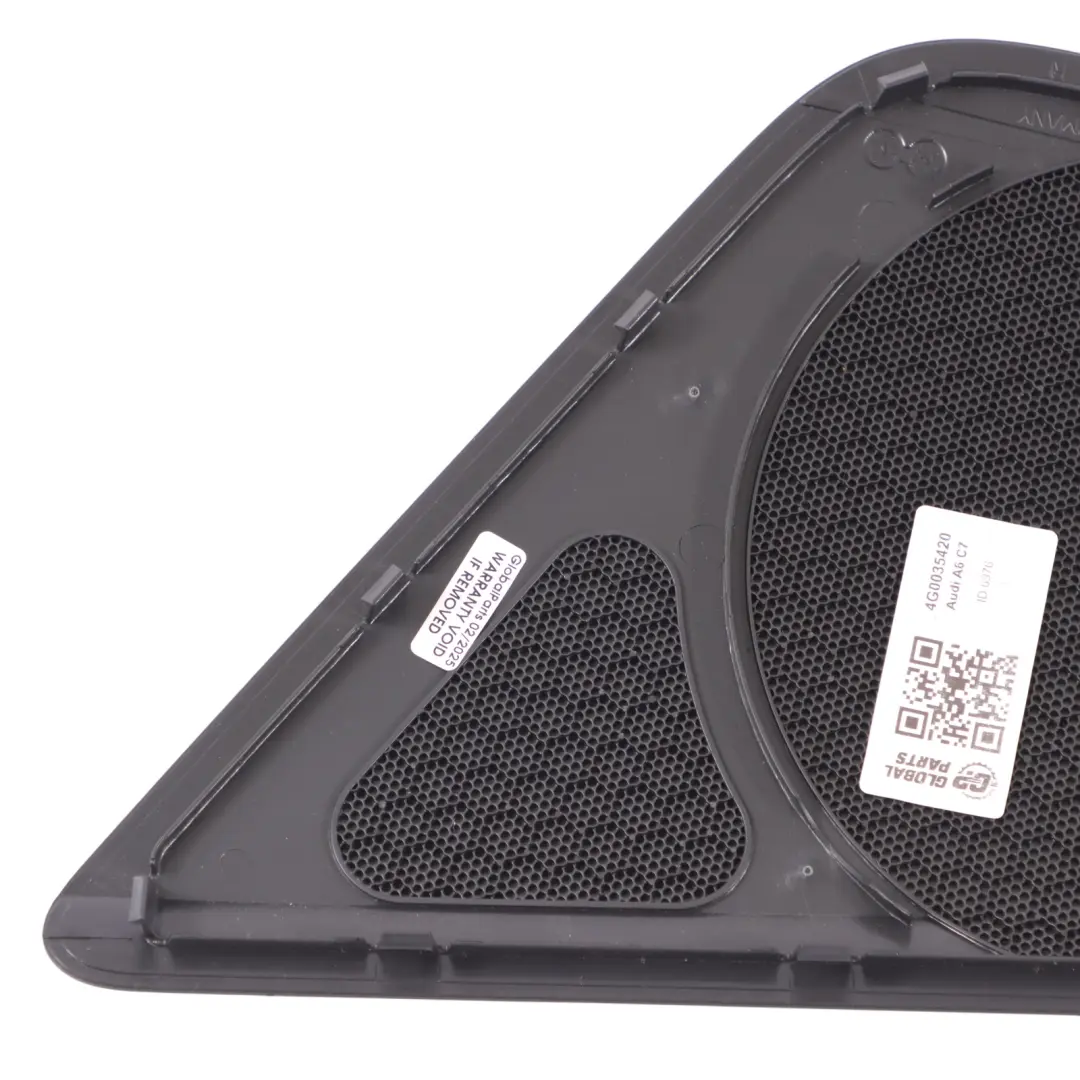 Audi A6 C7 Front Door Speaker Trim Cover Panel Bose Right O/S A - SKU 4G0035420 - Part number 4G0035420