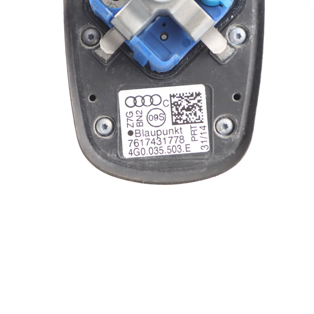 Antenna Amplificatore Tetto Shark Fin Aerial Argento Z7G per Audi A4 B8 con numero di parte 4G0035503E Audi A4 B8 Antenna Amplificatore Tetto Shark Fin Aerial Argento Z7G - SKU 4G0035503E-FSI - Numero di parte 4G0035503E