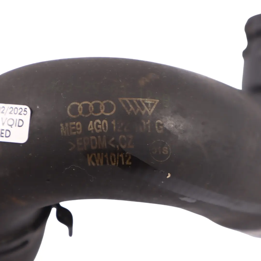 Audi A6 C7 2.0 TDI CGLC Wąż Przewód Chłodnicy Wody - SKU 4G0122101G - Numer Części 4G0122101G