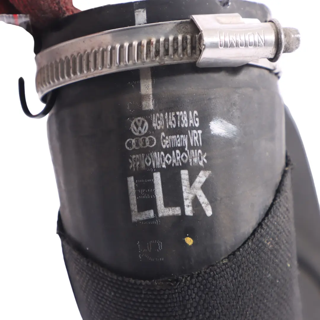 Audi A6 C7 2.0 TDI CGLC Intercooler Turbo Hose Line Pipe Right O/S - SKU 4G0145738AG - Part number 4G0145738AG
