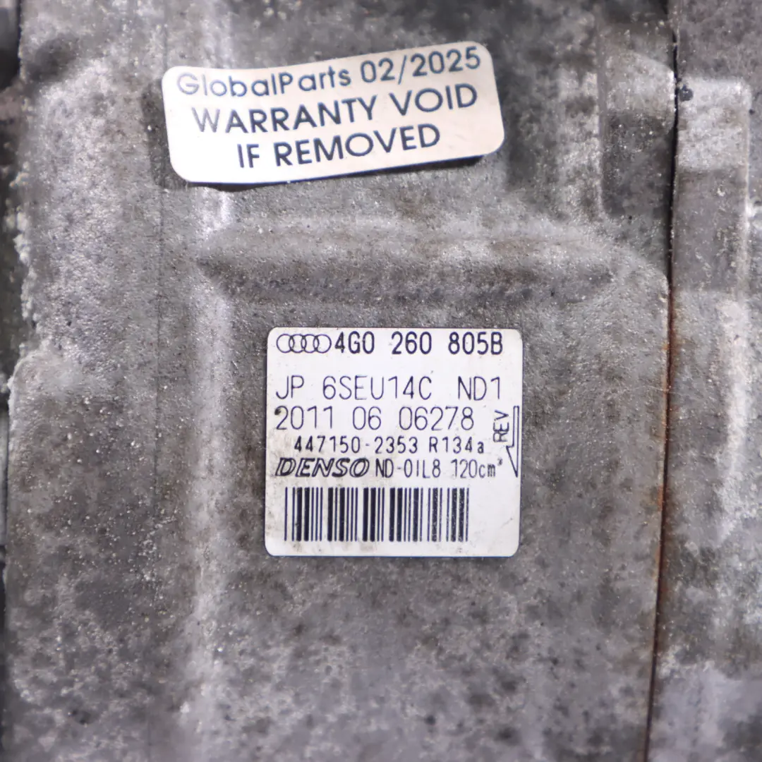 Condizionata Pompa A/C per Audi A7 4G 3.0 TDI Quattro Compressore Aria con numero di parte 4G0260805B Audi A7 4G 3.0 TDI Quattro Compressore Aria Condizionata Pompa A/C - SKU 4G0260805B - Numero di parte 4G0260805B