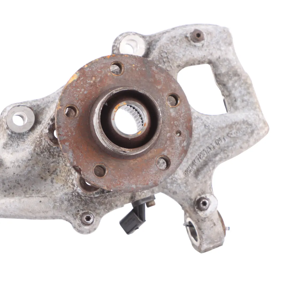 Moyeu De Roue Avant Gauche Fusée De Direction Frein Audi A4 B8 A5 8T - SKU 4G0407253B-2 - Numéro de pièce 4G0407253B