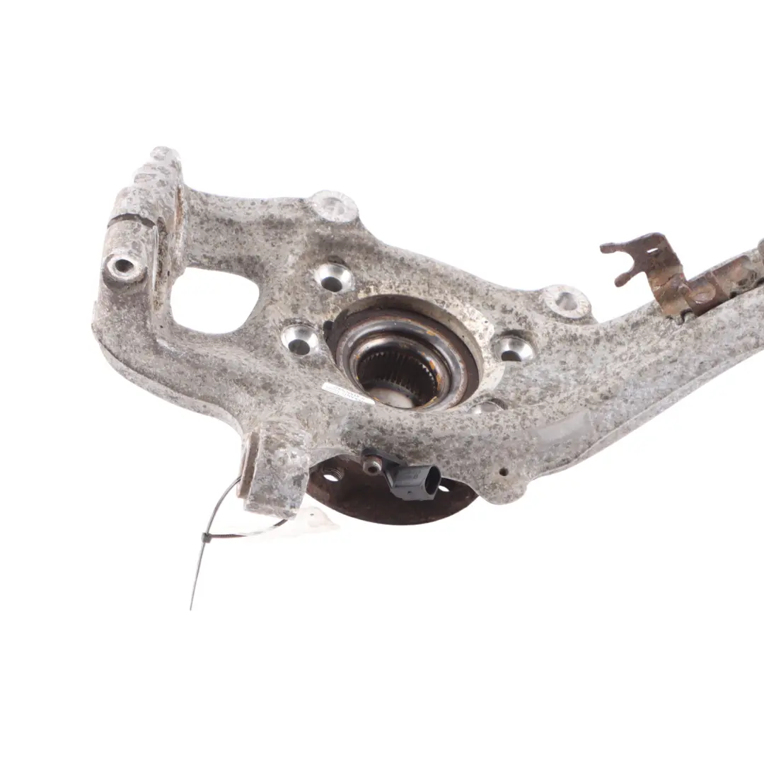 Moyeu De Roue Avant Gauche Fusée De Direction Frein Audi A4 B8 A5 8T - SKU 4G0407253B-2 - Numéro de pièce 4G0407253B