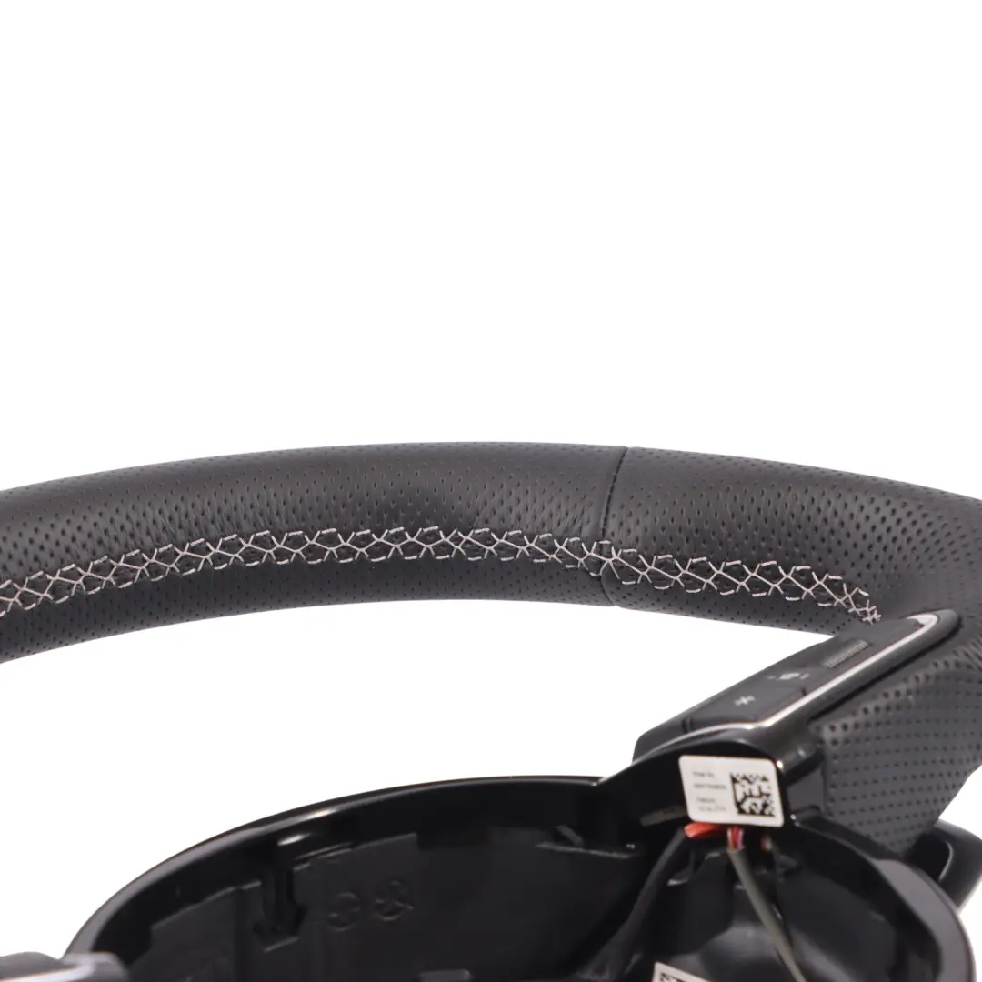 Audi RS6 C7 NEW Black Leather Steering Wheel Paddle Shift Flat Bottom - SKU 4G0419091AC-1 - Part number 4G0419091AC