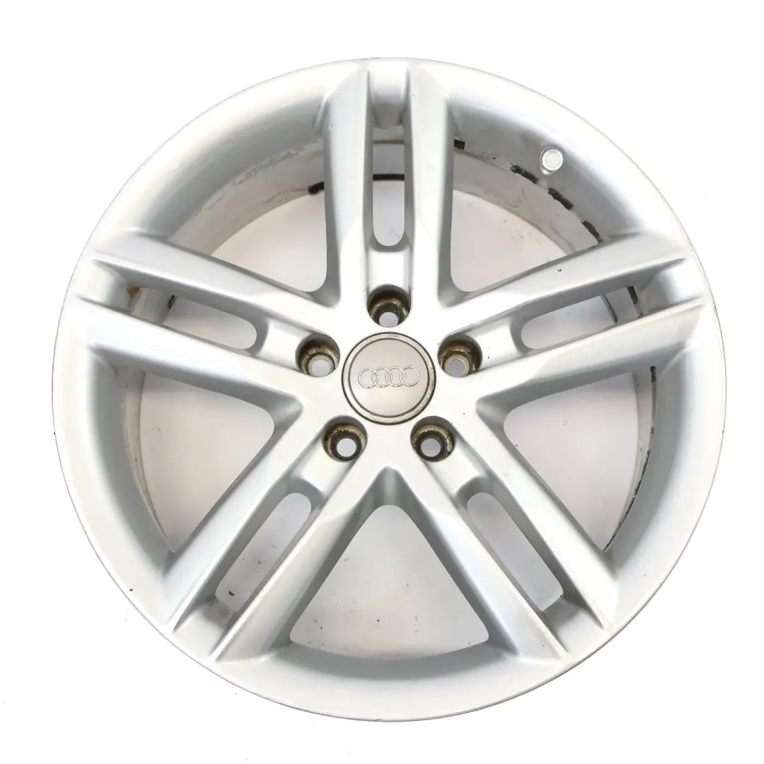 Audi A6 C7 4G Srebrna Felga Aluminiowa 18" 8J ET:39 4G0601025AG - SKU 4G0601025Q-1 - Numer Części 4G0601025Q