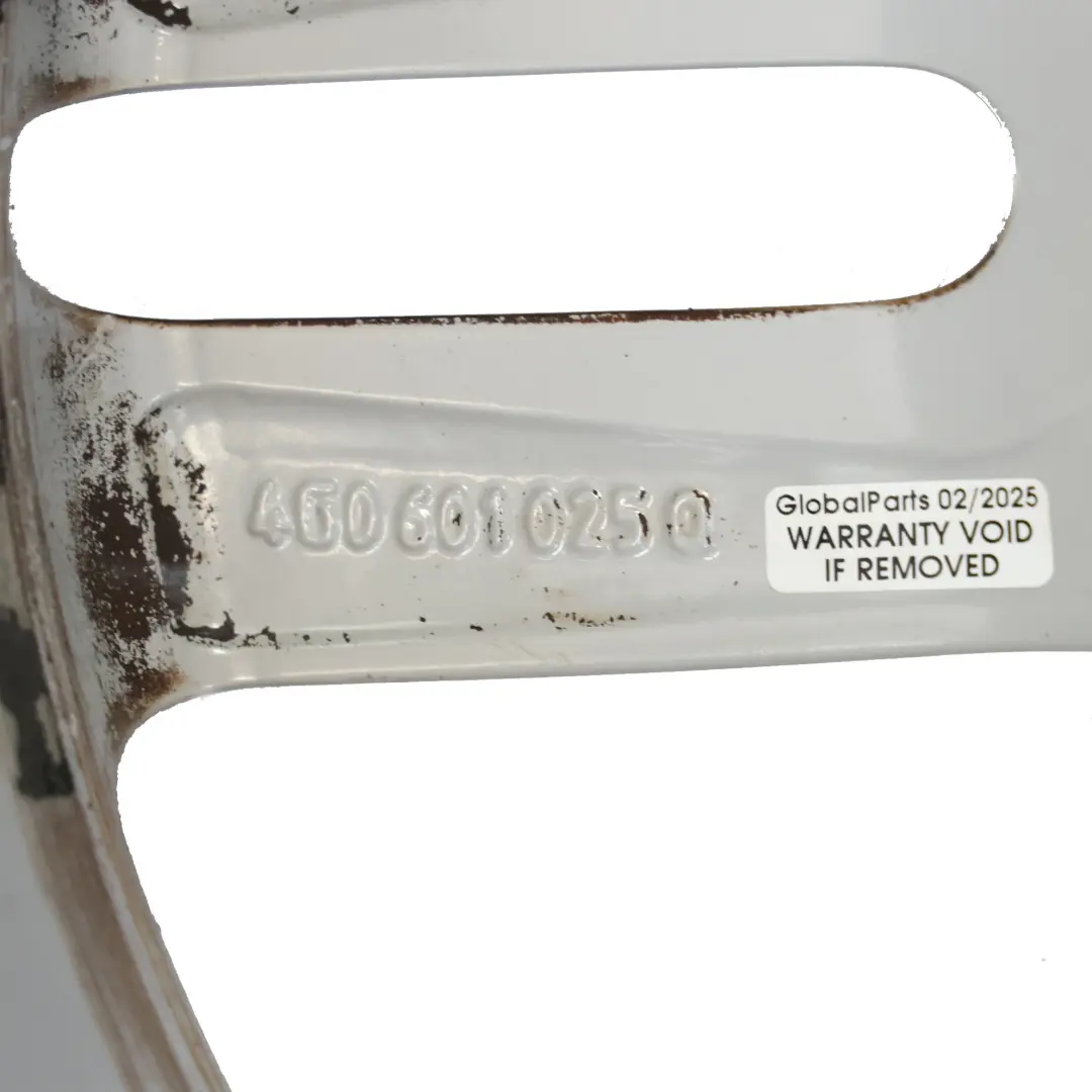 Audi A6 C7 4G Srebrna Felga Aluminiowa 18" 8J ET:39 4G0601025AG - SKU 4G0601025Q-1 - Numer Części 4G0601025Q