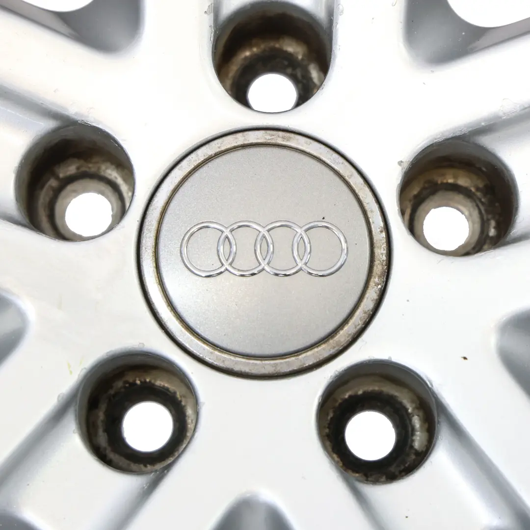 Audi A6 C7 4G Srebrna Felga Aluminiowa 18" 8J ET:39 4G0601025AG - SKU 4G0601025Q-1 - Numer Części 4G0601025Q