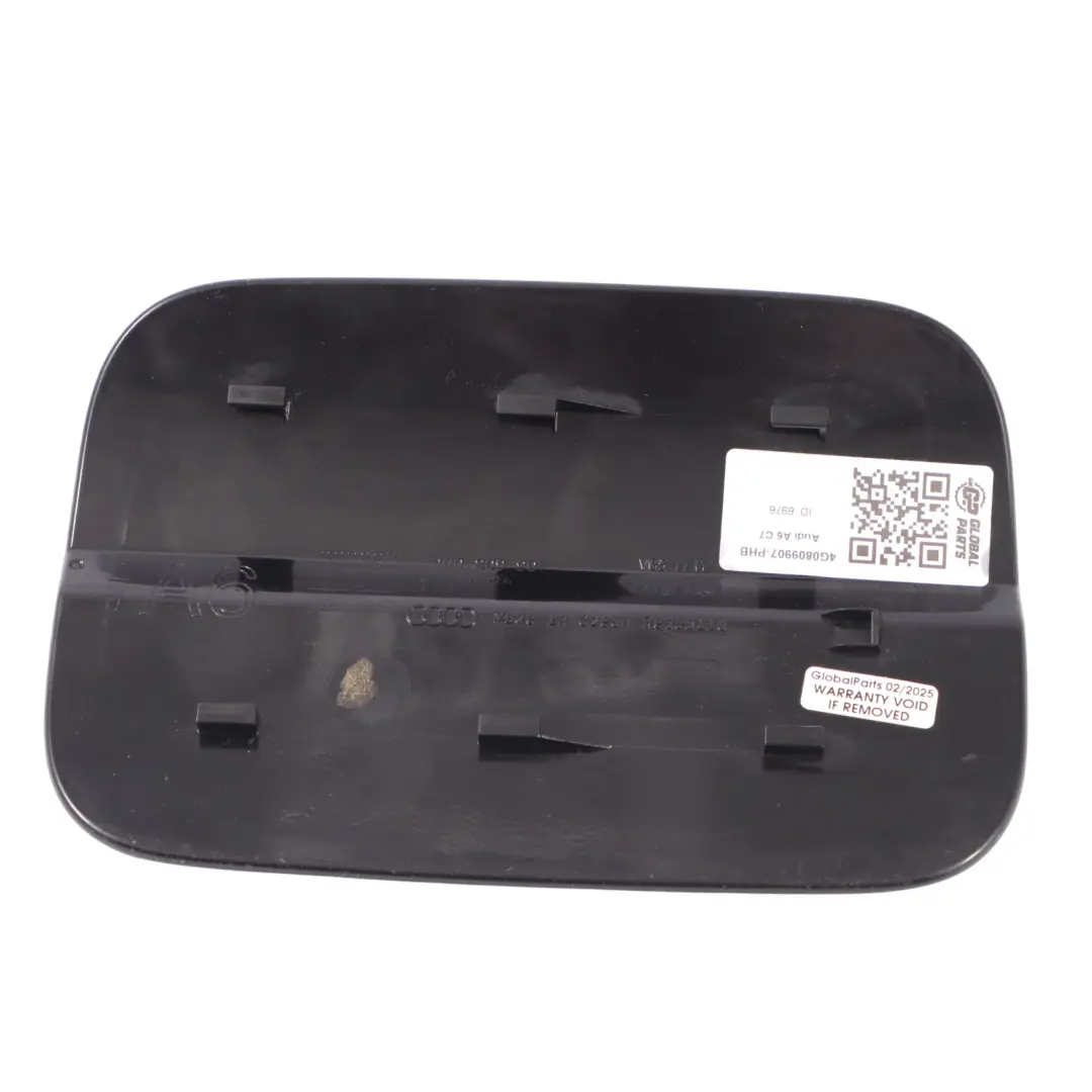 Audi A6 C7 Klapka Wlewu Paliwa Czarna Phantom Black - Z9Y - SKU 4G0809907-PHB - Numer Części 4G0809907