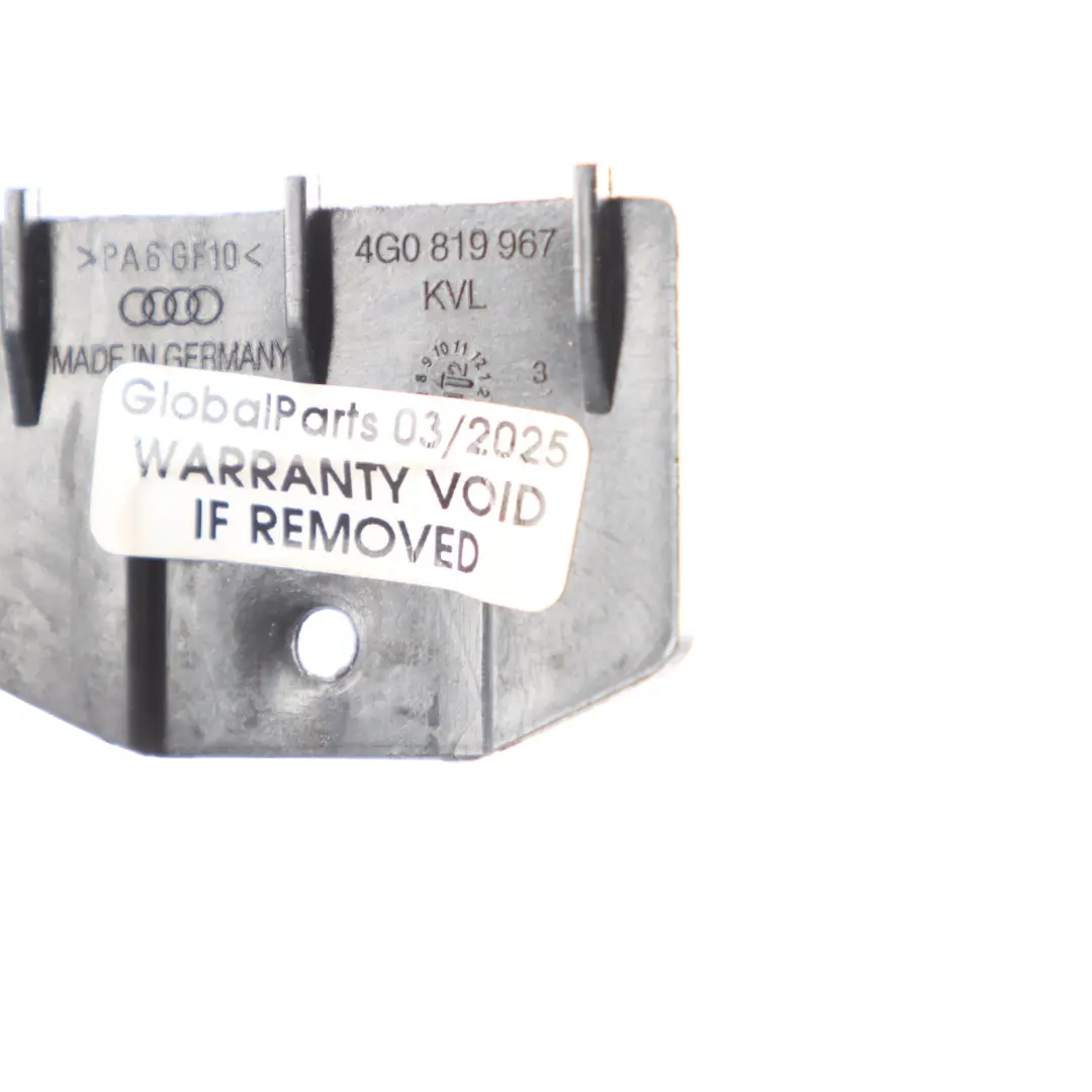 Audi A7 4G8 Deflettore Acqua Staffa Supporto - SKU 4G0819967 - Numero di parte 4G0819967