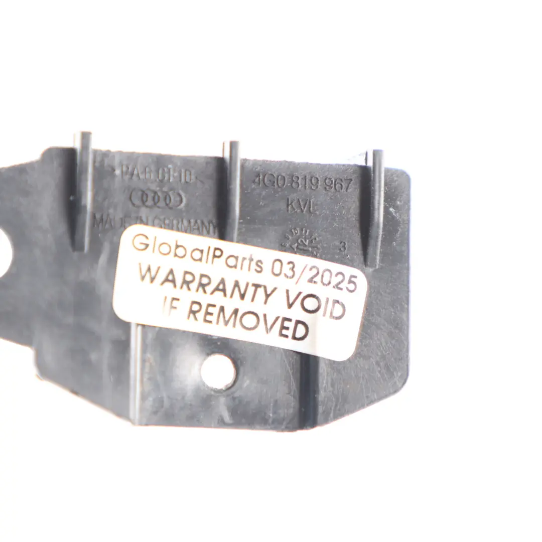 4G8 Wspornik Mocowanie Osłony Przeciwwodnej do Audi A7 o numerze 4G0819967 Audi A7 4G8 Wspornik Mocowanie Osłony Przeciwwodnej - SKU 4G0819967 - Numer Części 4G0819967