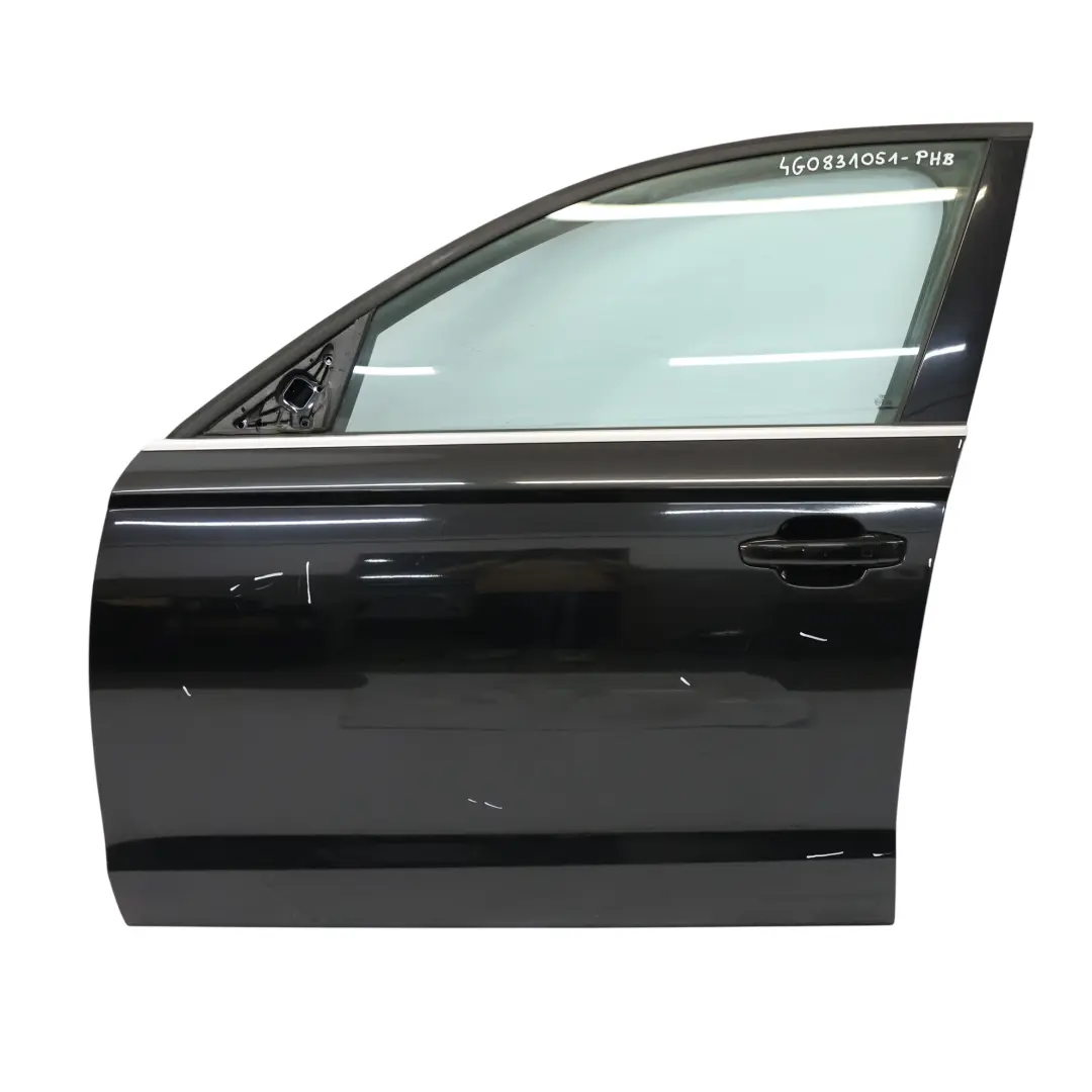 Audi A6 C7 4G Door Front Left N/S Covering Panel Phantom Black - Z9Y - SKU 4G0831051-PHB - Part number 4G0831051