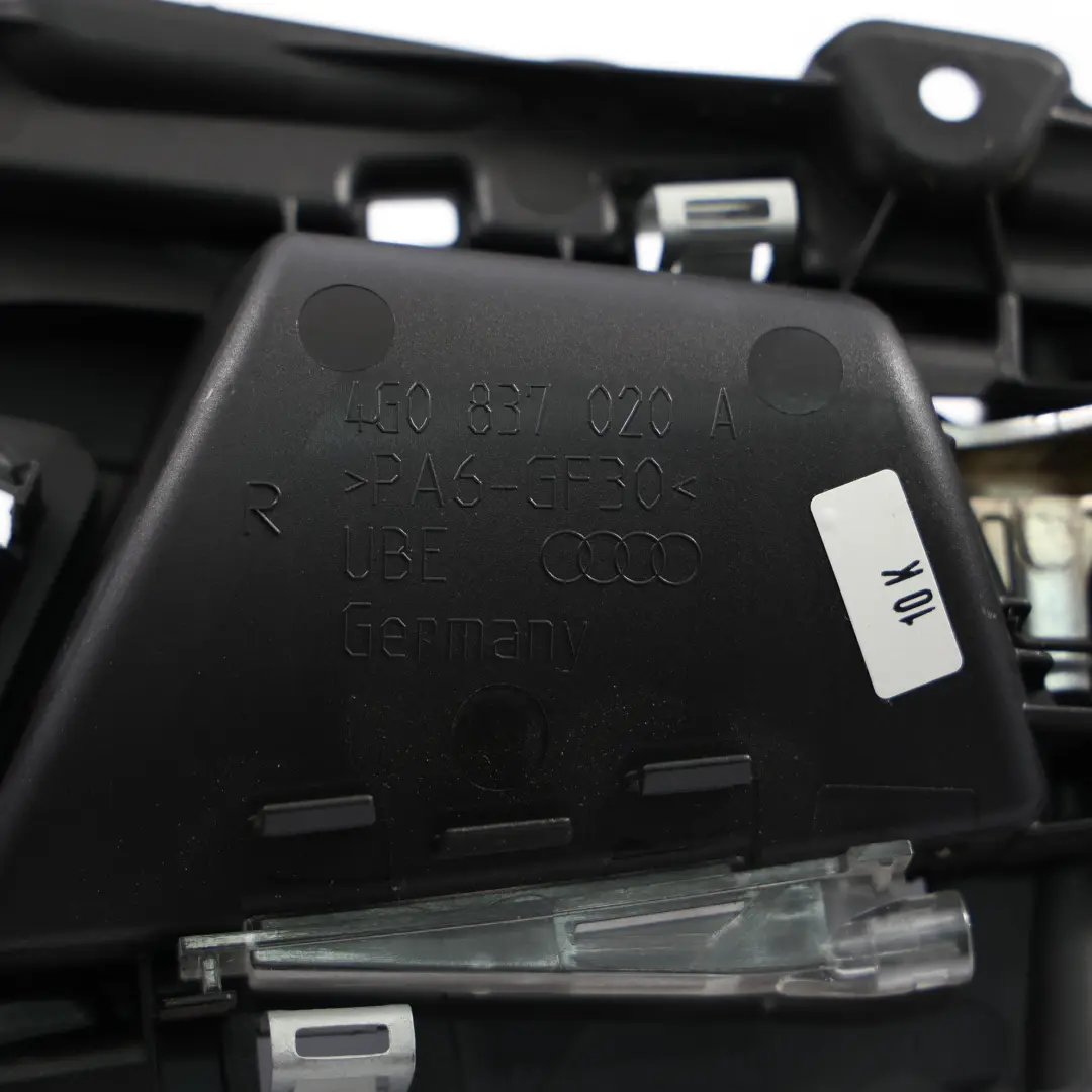 Front Grab Interior Handle Right O/S Inner Door Opener to Audi A6 C7 with Part number 4G0837020A Audi A6 C7 Front Grab Interior Handle Right O/S Inner Door Opener - SKU 4G0837020A - Part number 4G0837020A