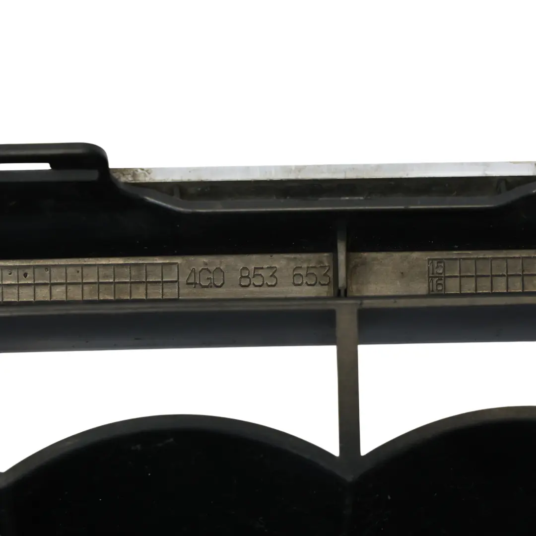 Audi RS6 C7 Parachoques Delantero Radiador Centro Rejilla Cubre 4G0853653H - SKU 4G0853651G - Número de pieza 4G0853651G