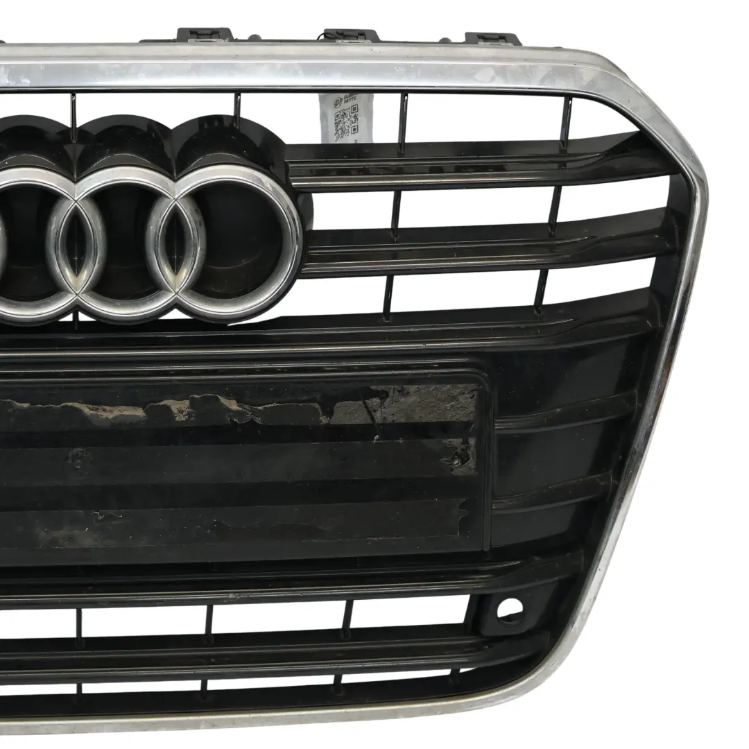Audi RS6 C7 Przedni Zderzak Atrapa Chłodnicy Środkowa Grill 4G0853653H - SKU 4G0853651G - Numer Części 4G0853651G