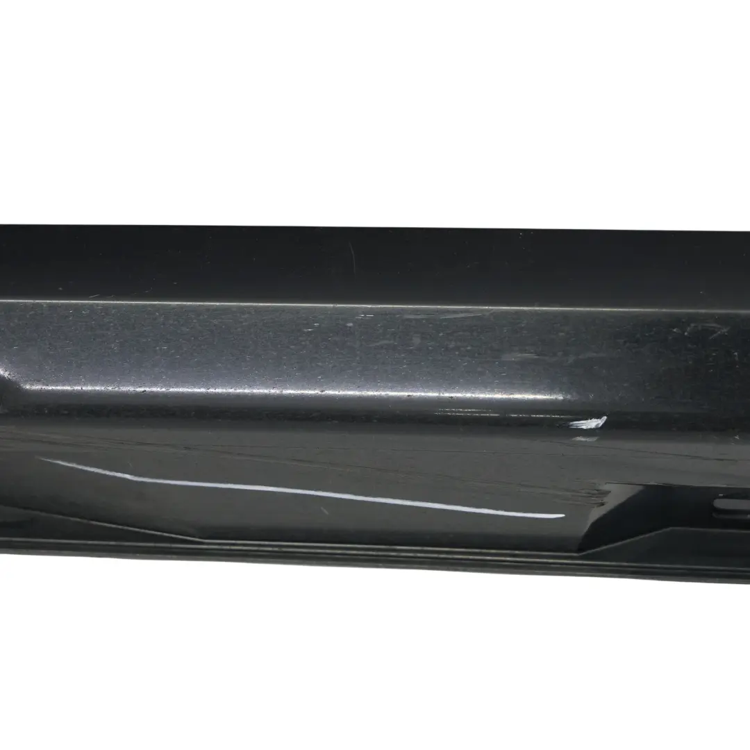 Audi A6 C7 Faldón Lateral Izquierdo Cubre Umbral Phantom Black Negro - Z9Y - SKU 4G0853855F-PHB - Número de pieza 4G0853855F