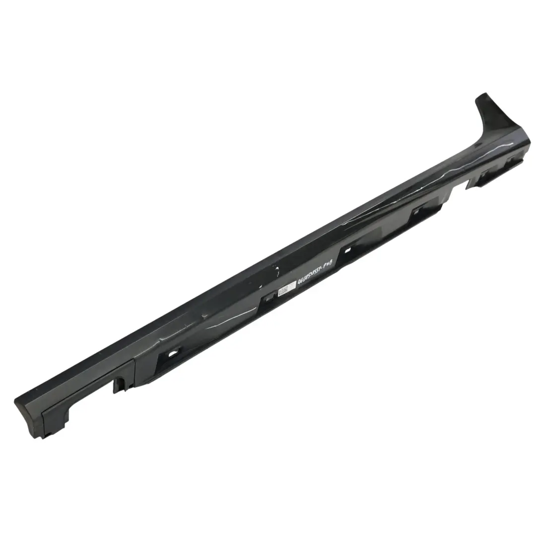Audi A6 C7 Faldón Lateral Izquierdo Cubre Umbral Phantom Black Negro - Z9Y - SKU 4G0853855F-PHB - Número de pieza 4G0853855F