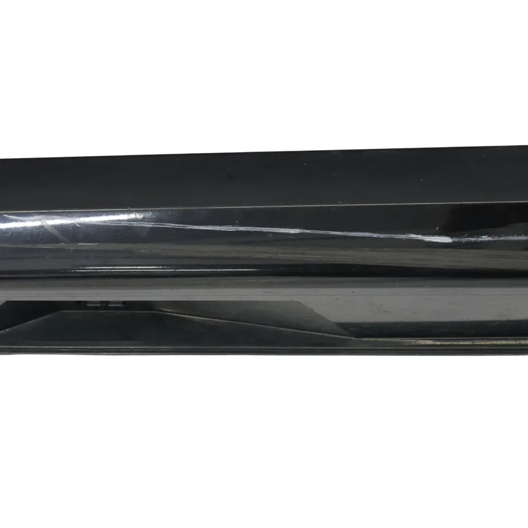 Audi A6 C7 Faldón Lateral Izquierdo Cubre Umbral Phantom Black Negro - Z9Y - SKU 4G0853855F-PHB - Número de pieza 4G0853855F
