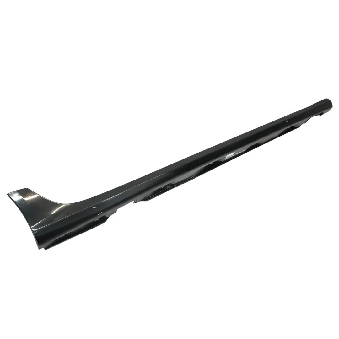 Audi A6 C7 Side Skirt Right O/S Door Sill Cover Phantom Black - Z9Y - SKU 4G0853856F-PHB - Part number 4G0853856F