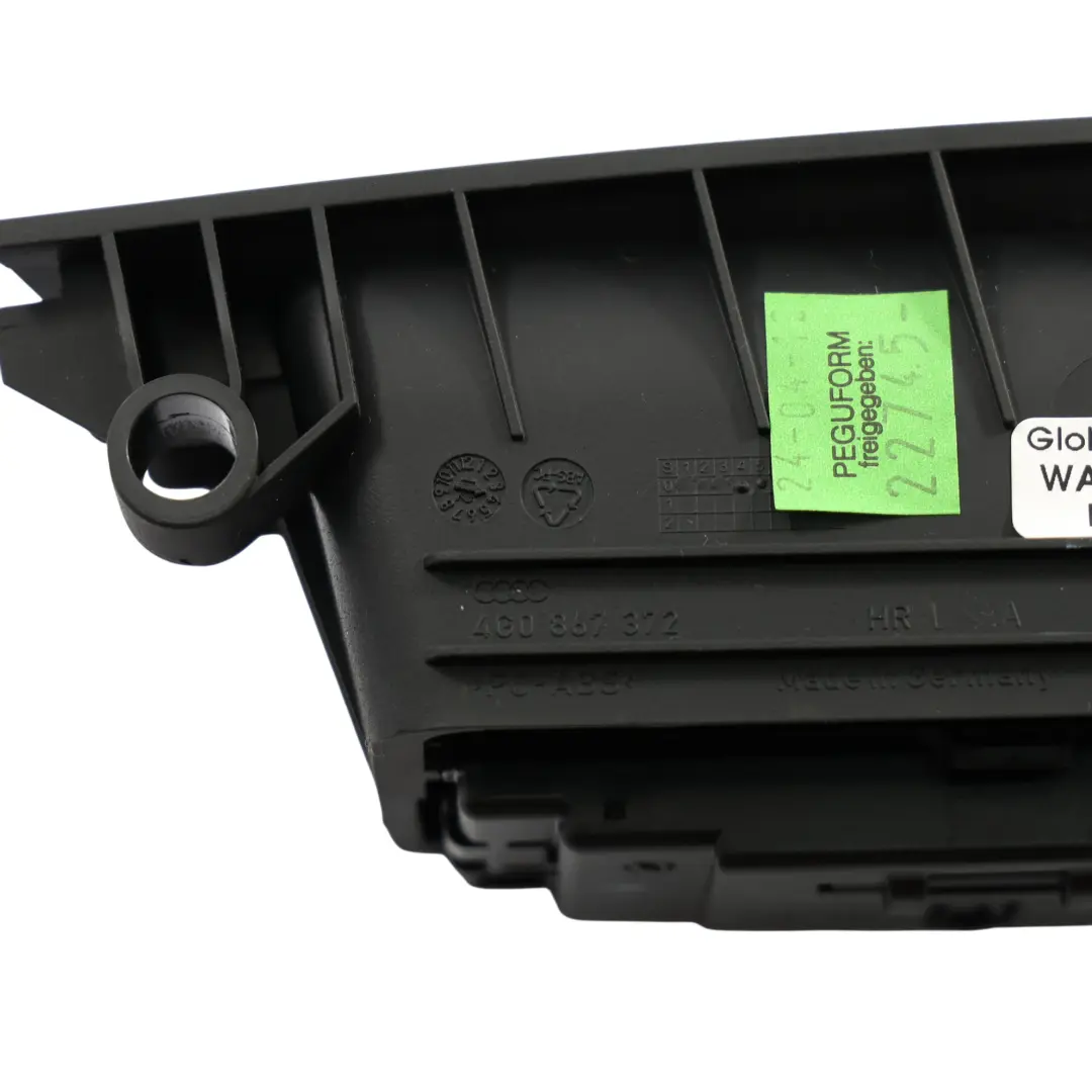 Door Card Interior Handle Trim Arm Rest Right O/S to Audi A6 C7 Rear with Part number 4G0867372 Audi A6 C7 Rear Door Card Interior Handle Trim Arm Rest Right O/S - SKU 4G0867372 - Part number 4G0867372