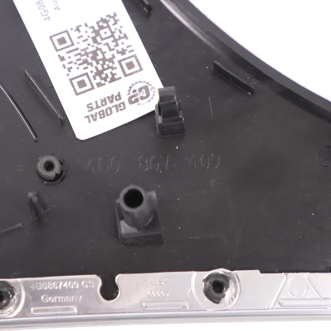 Maniglia Porta Anteriore Surround Trim Insert Panel Left per Audi A6 C7 con numero di parte 4G0867409K Audi A6 C7 Maniglia Porta Anteriore Surround Trim Insert Panel Left - SKU 4G0867409K - Numero di parte 4G0867409K