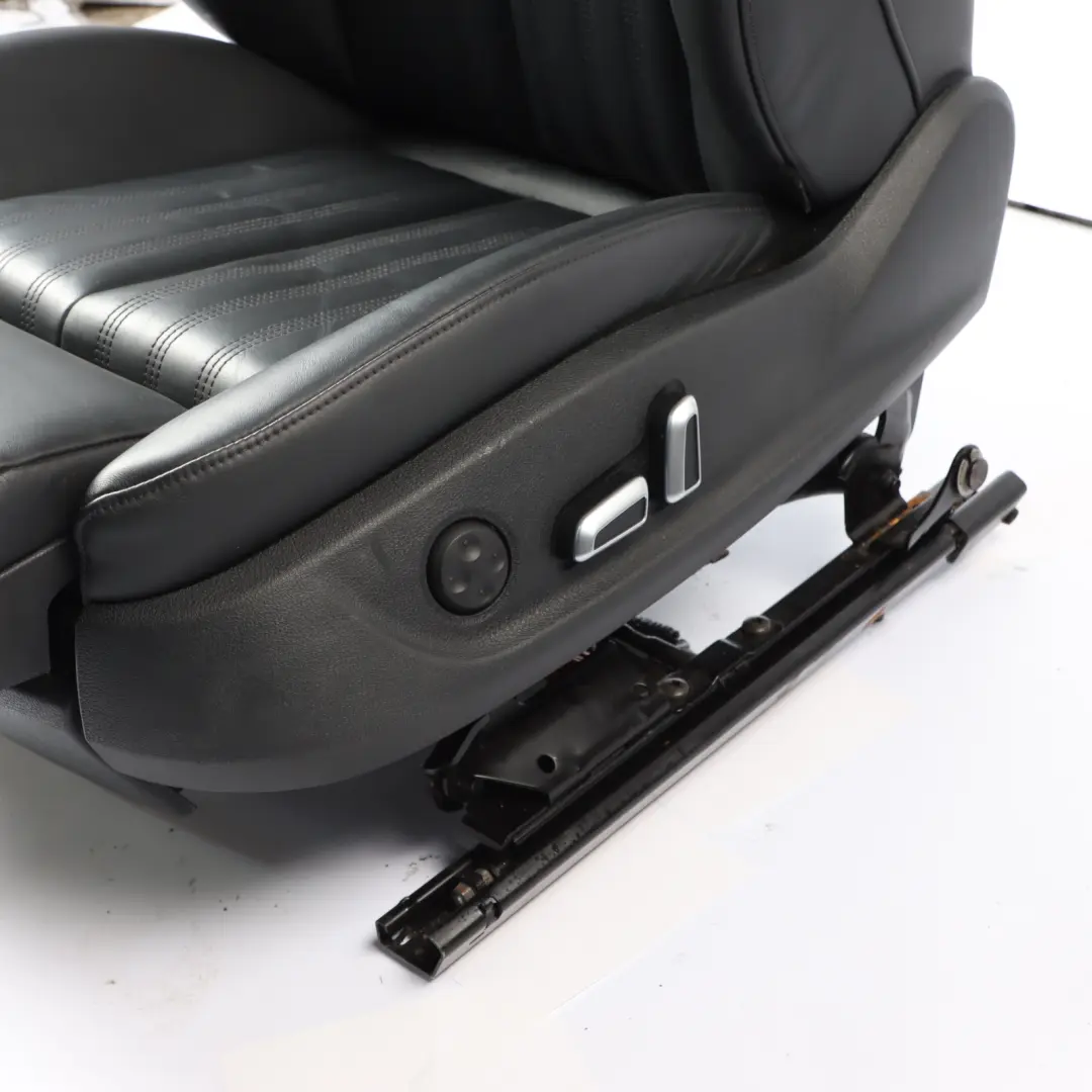 Audi A6 C7 Siège Sport Avant Gauche S-Line Chauffant Intérieur Cuir Soul Noir - SKU 4G0881805BD-3 - Numéro de pièce 4G0881805BD