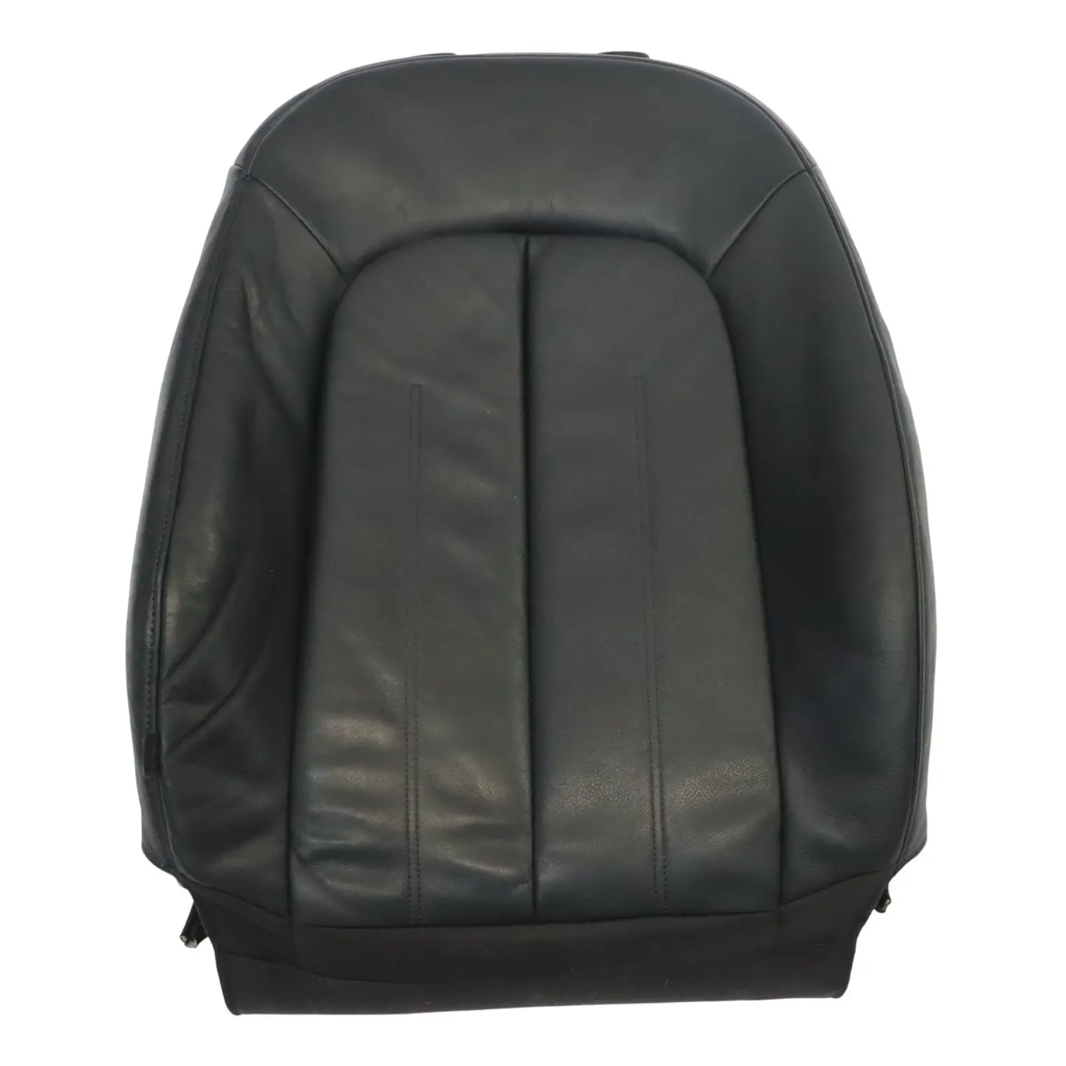 Audi A6 C7 Backrest Covering Front Seat Right O/S Panel Black Leather