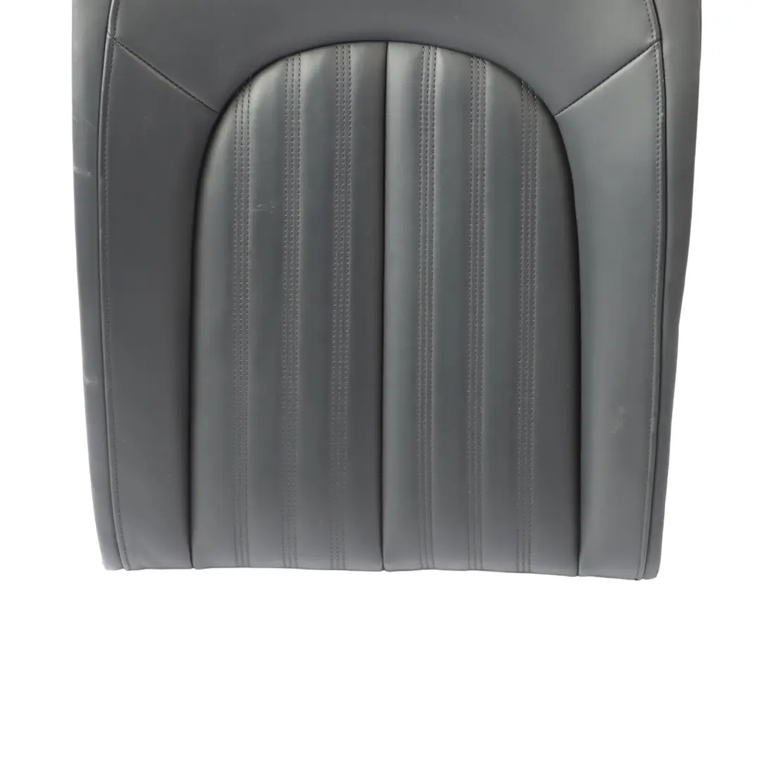 Audi A7 4G Sportback Rear Seat Side Cover Back Rest Left N/S Soul Black Leather - SKU 4G0885805N - Part number 4G0885805N