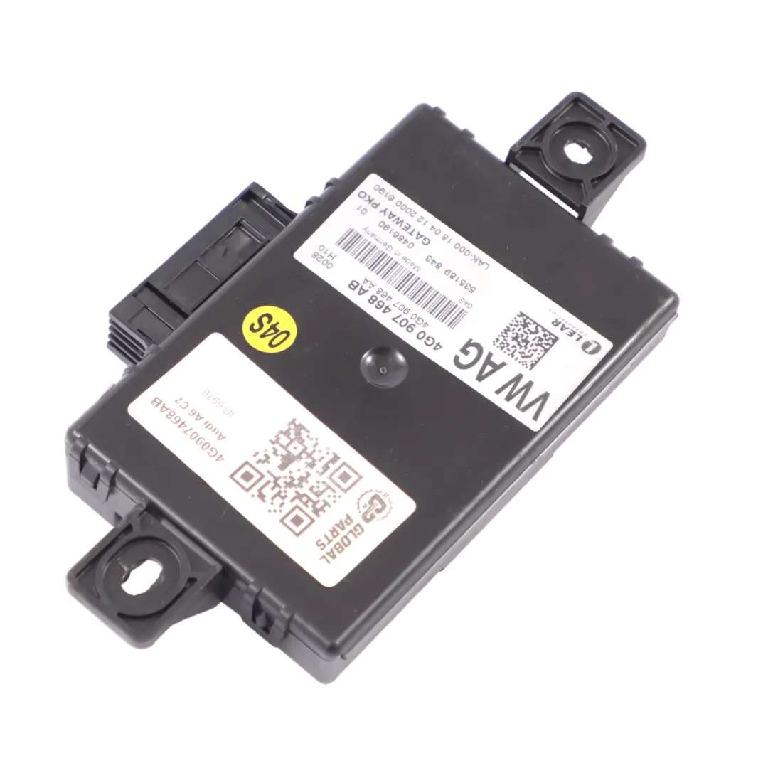 Module De Commande De Passerelle ECU pour Audi A6 C7 à propos du numéro de pièce 4G0907468AB Audi A6 C7 Module De Commande De Passerelle ECU - SKU 4G0907468AB - Numéro de pièce 4G0907468AB