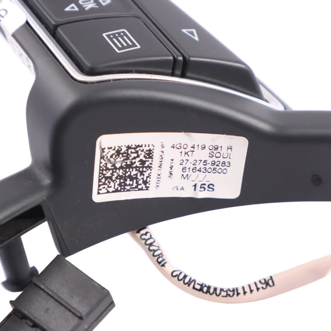 Lenkrad Multifunktions Schalter Set für Audi A1 8X mit Teilenummer 4G0951523C Audi A1 8X Lenkrad Multifunktions Schalter Set - SKU 4G0951523C - Teilenummer 4G0951523C