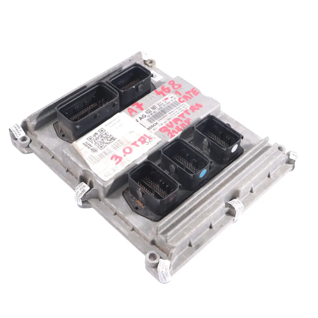 Audi A7 4G8 3.0 TDI CRTE 218HP Quattro Engine ECU Kit BCM2 + 2 Keys - SKU 4G2907311C-1 - Part number 4G2907311C