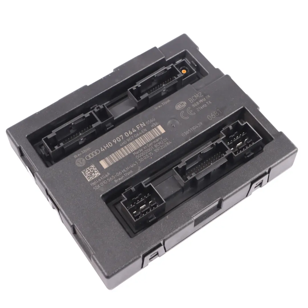 Audi A7 4G8 3.0 TDI CRTE 218HP Quattro Engine ECU Kit BCM2 + 2 Keys - SKU 4G2907311C-1 - Part number 4G2907311C