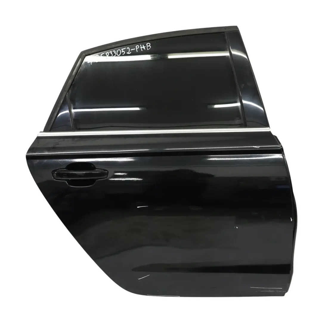 Audi A6 C7 4G Revêtement De Porte Arrière Droite Phantom Black Noir - Z9Y - SKU 4G5833052-PHB - Numéro de pièce 4G5833052