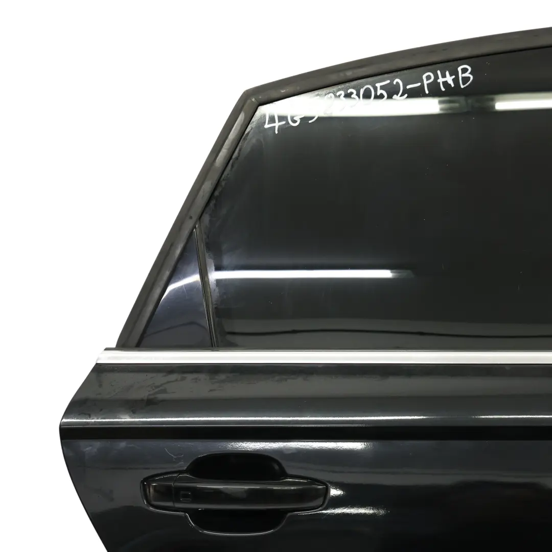 Audi A6 C7 4G Door Rear Right O/S Covering Phantom Black - Z9Y - SKU 4G5833052-PHB - Part number 4G5833052