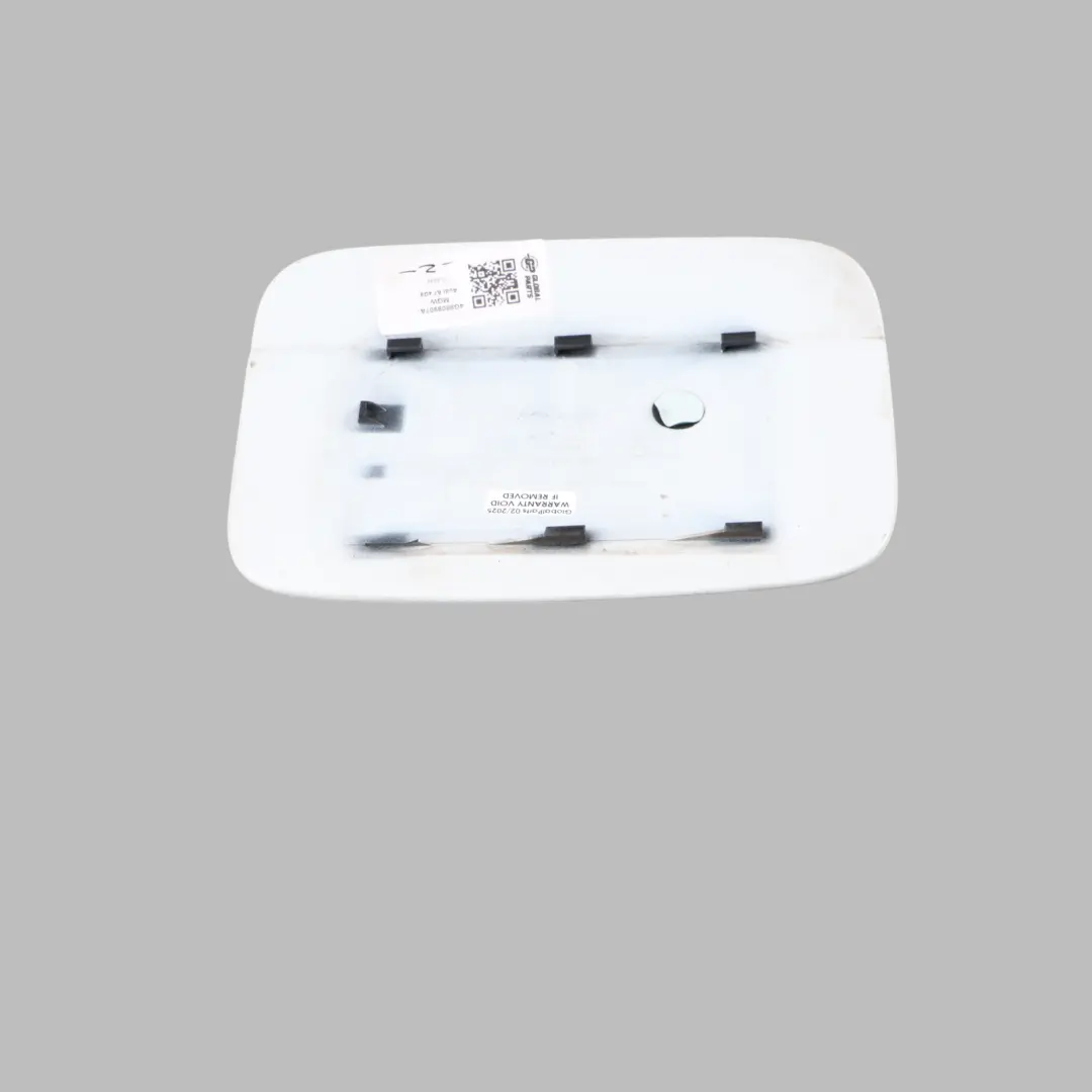 4G8 Fuel Fill In Filler Flap Cap Cover Glacier White - S9R to Audi A7 with Part number 4G8809907A Audi A7 4G8 Fuel Fill In Filler Flap Cap Cover Glacier White - S9R - SKU 4G8809907A-MGW - Part number 4G8809907A