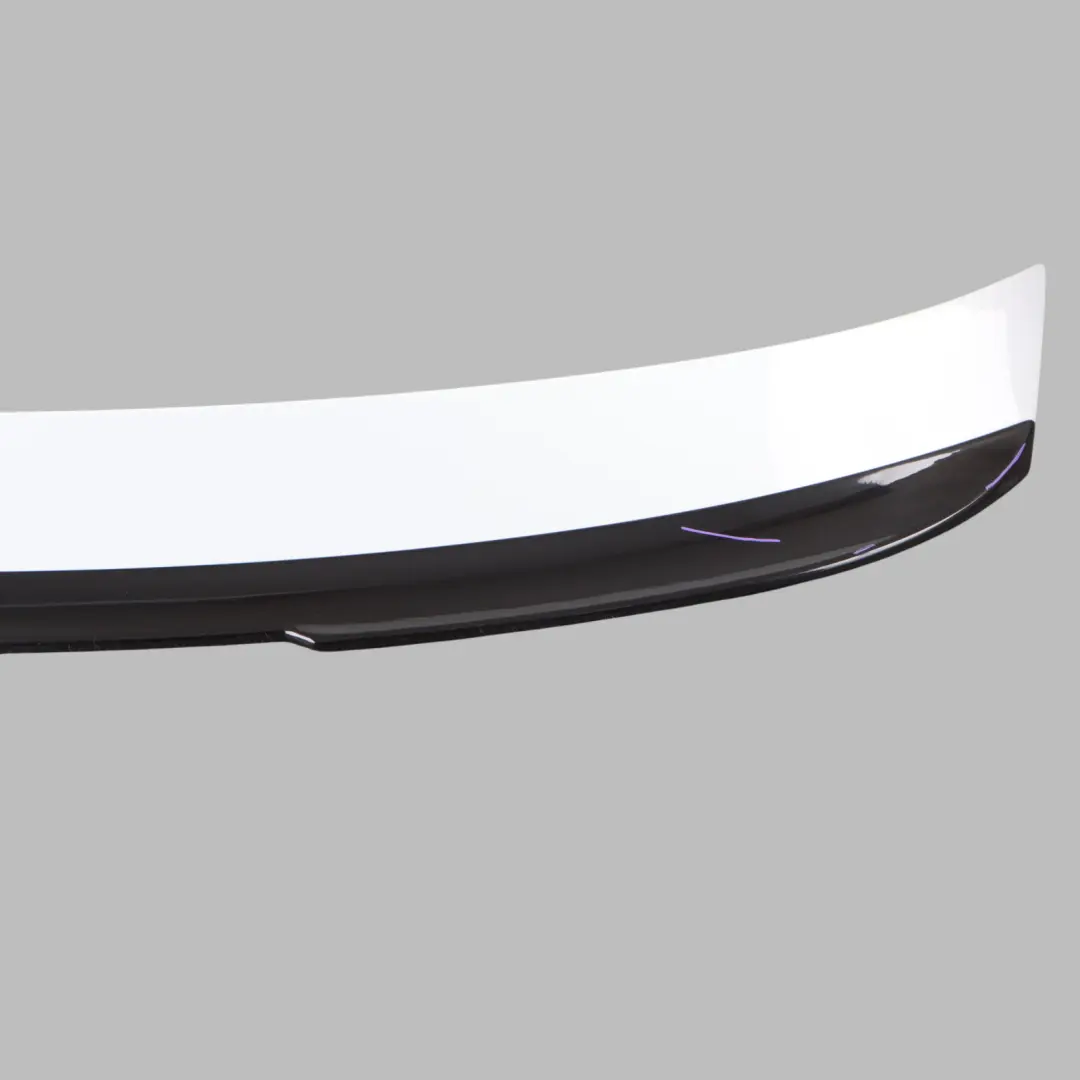 Moldura Alerón Trasero Maletero Blanco Glaciar S9R para Audi A7 4G con número de pieza 4G8827934B Audi A7 4G Moldura Alerón Trasero Maletero Blanco Glaciar S9R - SKU 4G8827934B-MGW - Número de pieza 4G8827934B