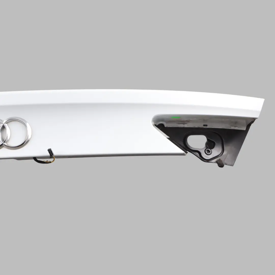 Audi A7 4G Sportback Rear Spoiler Tailgate Trunk Lid Glacier White Pearl - S9R - SKU 4G8827987A-MGW - Part number 4G8827987A