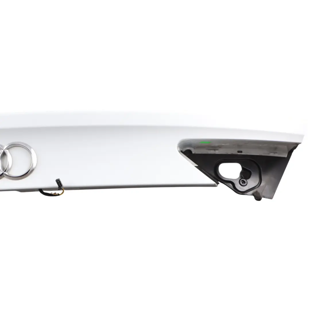 Sportback Rear Spoiler Tailgate Trunk Lid Glacier White Pearl - S9R to Audi A7 4G with Part number 4G8827987A Audi A7 4G Sportback Rear Spoiler Tailgate Trunk Lid Glacier White Pearl - S9R - SKU 4G8827987A-MGW - Part number 4G8827987A
