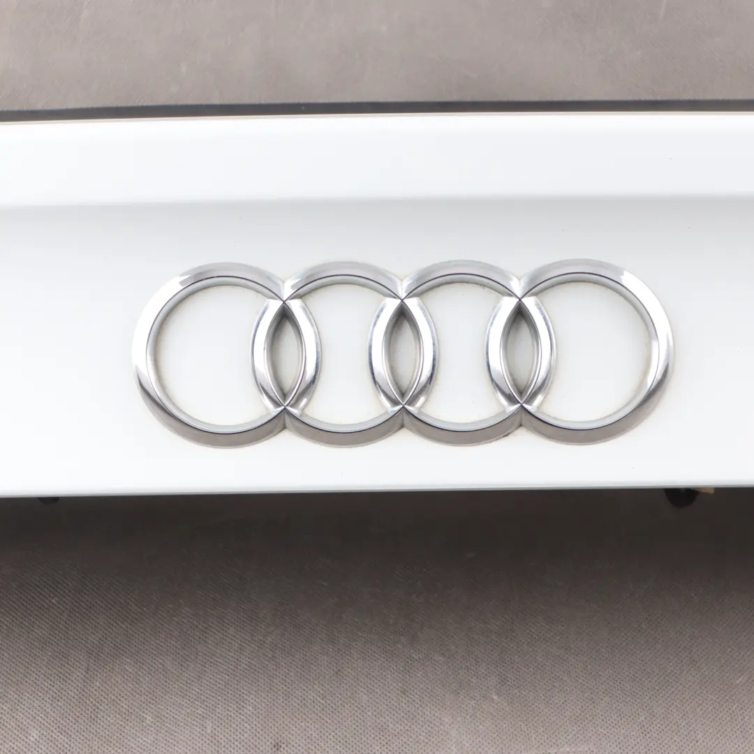 Sportback Rear Spoiler Tailgate Trunk Lid Glacier White Pearl - S9R to Audi A7 4G with Part number 4G8827987A Audi A7 4G Sportback Rear Spoiler Tailgate Trunk Lid Glacier White Pearl - S9R - SKU 4G8827987A-MGW - Part number 4G8827987A