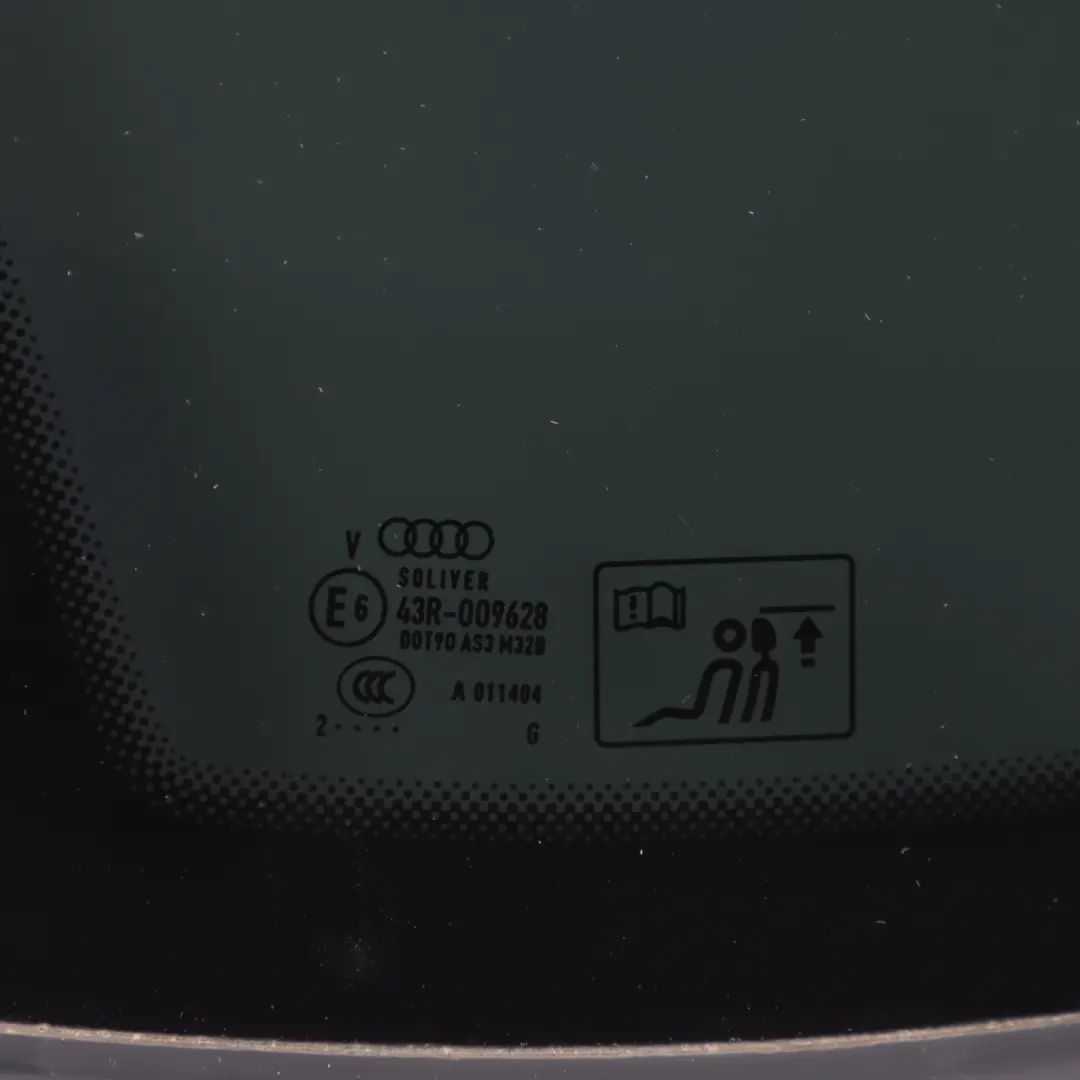 Audi A7 4G Sportback Rear Quarter Window Triangle Glass Left N/S AS3 - SKU 4G8845299J - Part number 4G8845299J