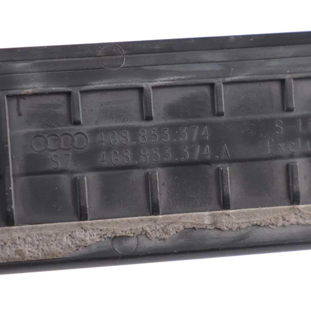 4G8 Door Step Cover Sill S-Line Trim Front Left N/S to Audi A7 with Part number 4G8853373 Audi A7 4G8 Door Step Cover Sill S-Line Trim Front Left N/S - SKU 4G8853373 - Part number 4G8853373