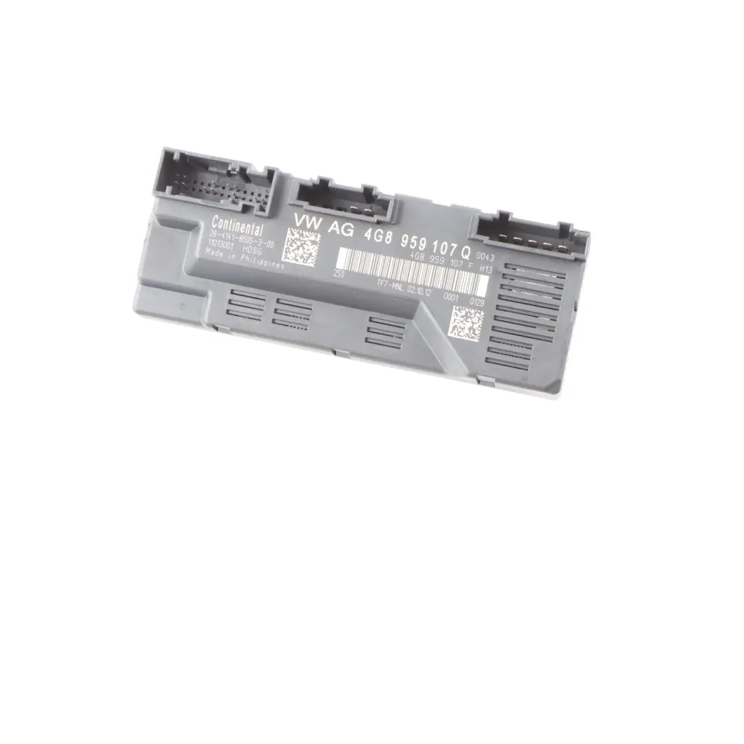 4G8 Module De Commande De Hayon Élévateur 959107Q pour Audi A7 à propos du numéro de pièce 4G8959107Q Audi A7 4G8 Module De Commande De Hayon Élévateur 959107Q - SKU 4G8959107Q - Numéro de pièce 4G8959107Q