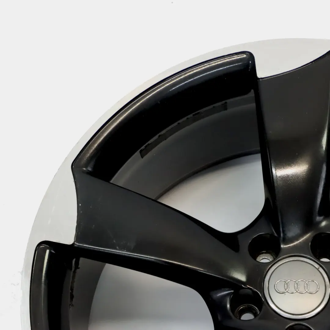 Schwarzer Rotor Leichtmetallfelge 21" 9J ET:35 für Audi A8 4H D4 mit Teilenummer 4H0601025BA Audi A8 4H D4 Schwarzer Rotor Leichtmetallfelge 21" 9J ET:35 - SKU 4H0601025BA-4 - Teilenummer 4H0601025BA