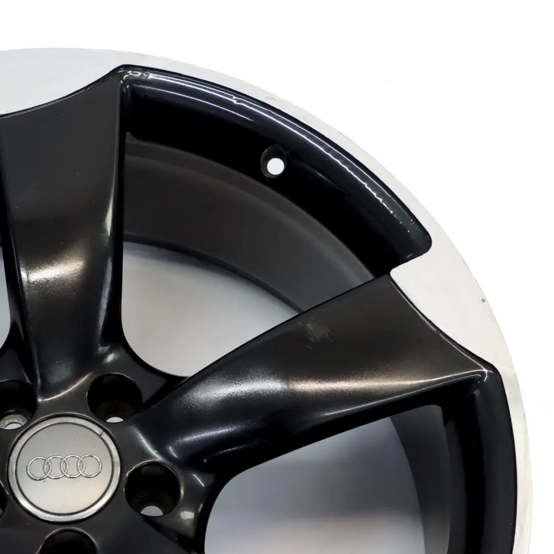 Rotor Wheel Alloy Rim 21" 9J ET:35 to Audi A8 4H D4 Black with Part number 4H0601025BA Audi A8 4H D4 Black Rotor Wheel Alloy Rim 21" 9J ET:35 - SKU 4H0601025BA-4 - Part number 4H0601025BA