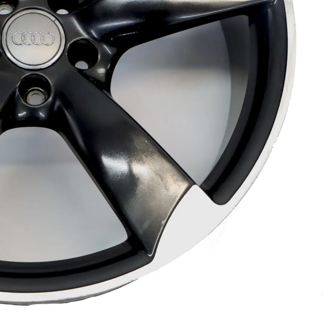 Audi A8 4H D4 Jante Alliage Noire Rotor 21" 9J ET:35 - SKU 4H0601025BA-4 - Numéro de pièce 4H0601025BA