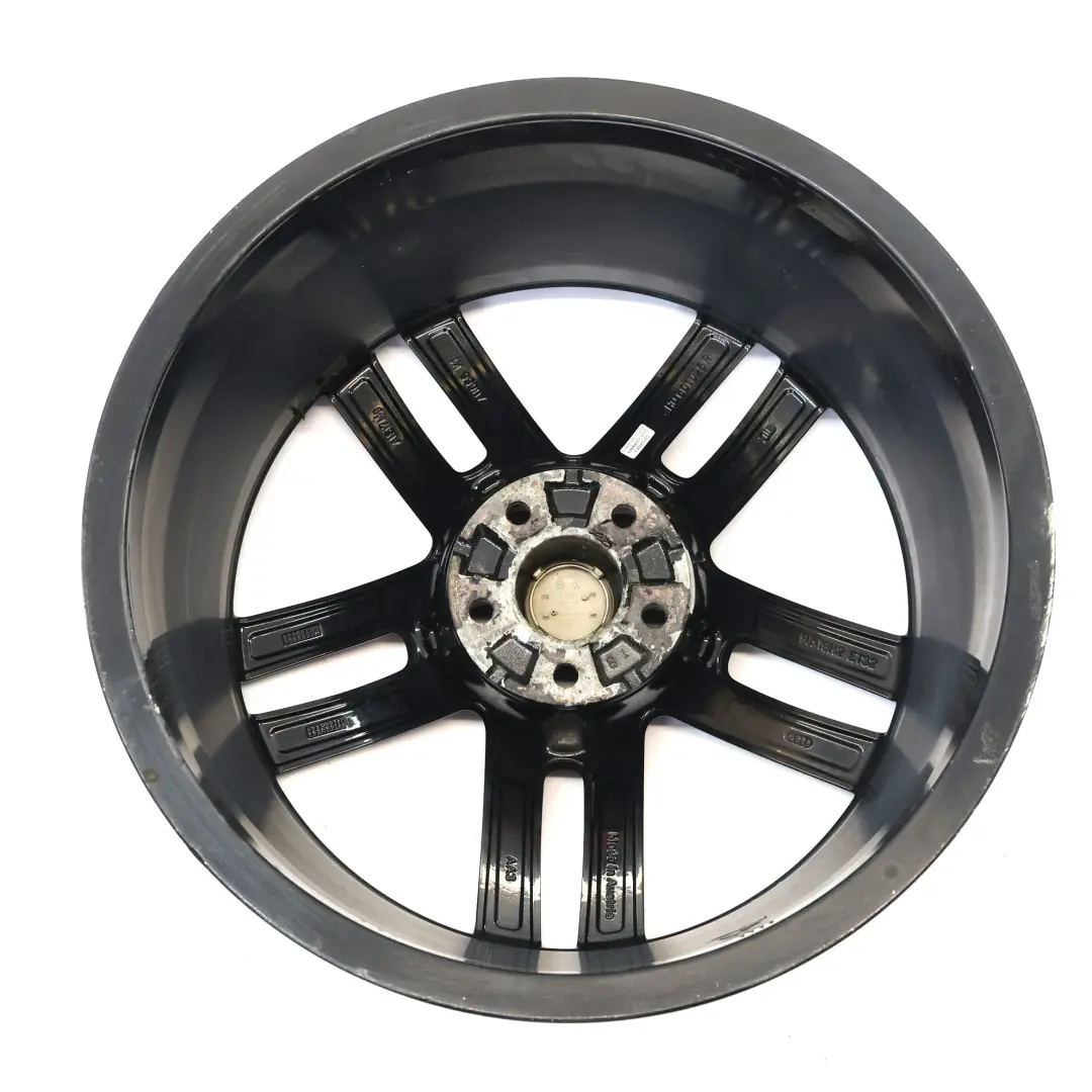 Audi A7 4G A8 4H Cerchio Lega Nero 19" 9J ET:32 Doppia Stella Raggi - SKU 4H0601025R-1 - Numero di parte 4H0601025R